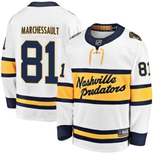 Nashville Predators Jonathan Marchessault Official White Fanatics Branded Breakaway Adult 2020 Winter Classic Player NHL Hockey Jersey