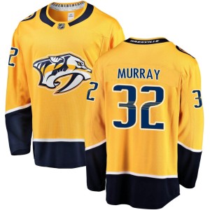 Nashville Predators Matt Murray Official Gold Fanatics Branded Breakaway Adult Home NHL Hockey Jersey