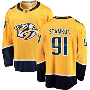 Nashville Predators Steven Stamkos Official Gold Fanatics Branded Breakaway Adult Home NHL Hockey Jersey